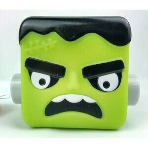 Squishy Halloween Stress Ball Frankenstein Squeeze Head Bopper Novelty Toy Green